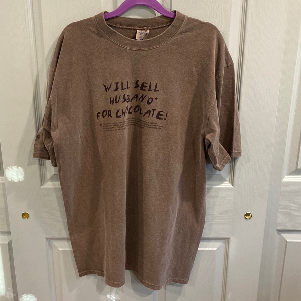 Crazy Shirts Women’s Chocolate Dyed T-Shirt